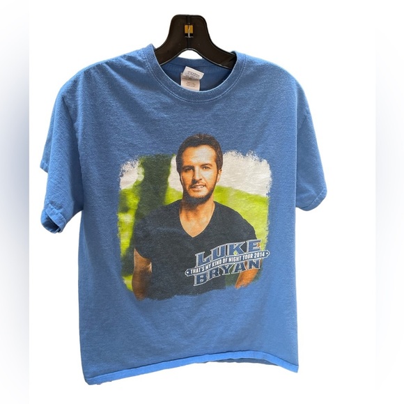 Gildan Other - Luke Bryan that’s my kind of night 2014 tour band tee size medium unisex